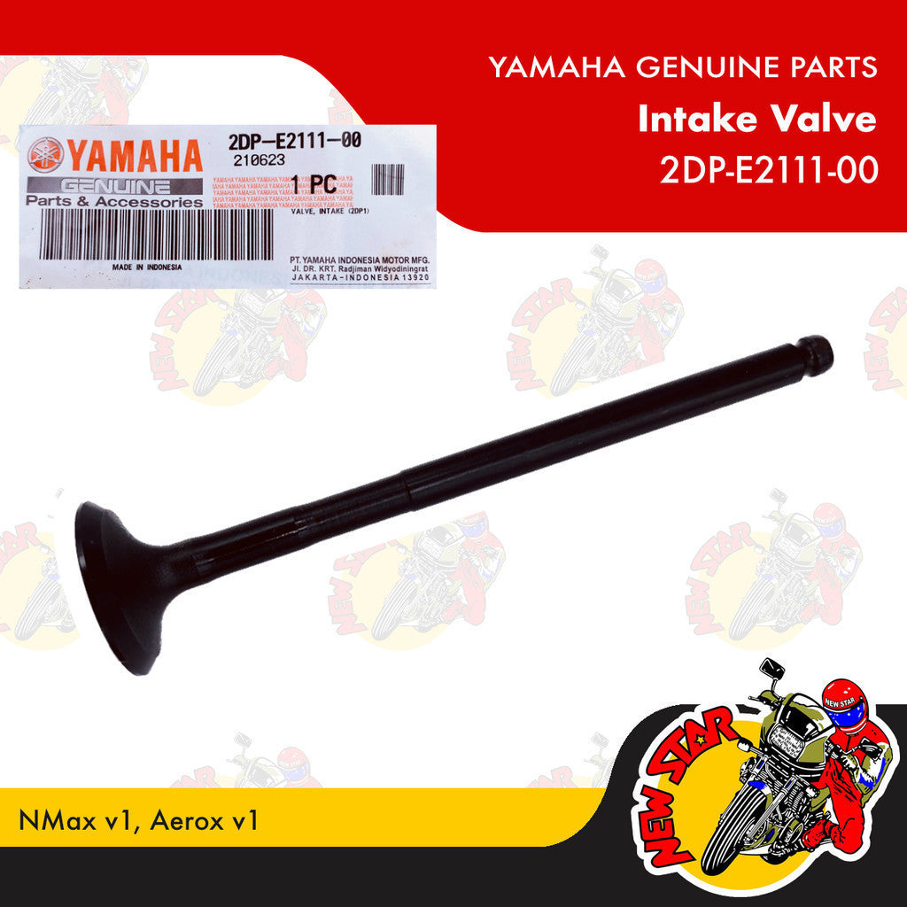 2DP-E2111-00 | Intake Valve | Genuine Yamaha parts | NMax v1 Aerox v1