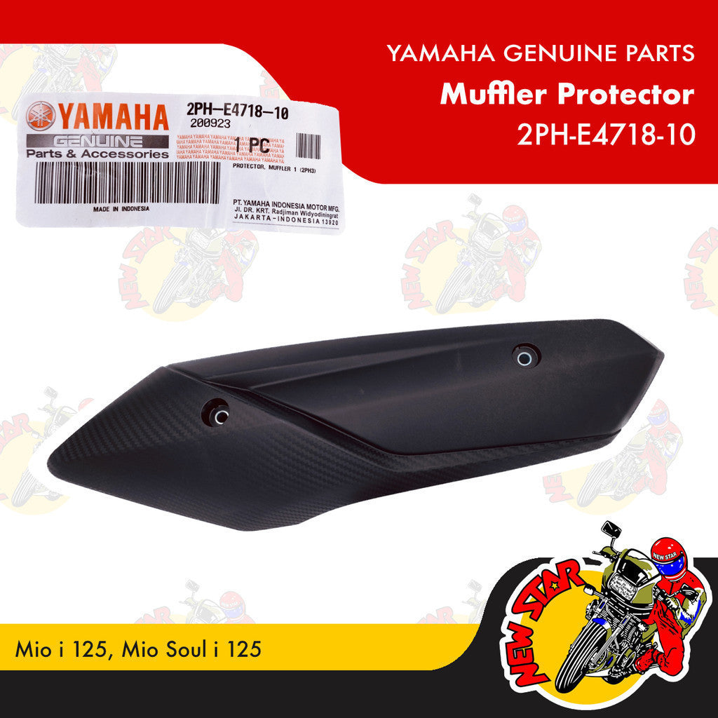 2PH-E4718-10 | Muffler Protector | Genuine Yamaha parts | Mio i 125 Mio Soul i 125
