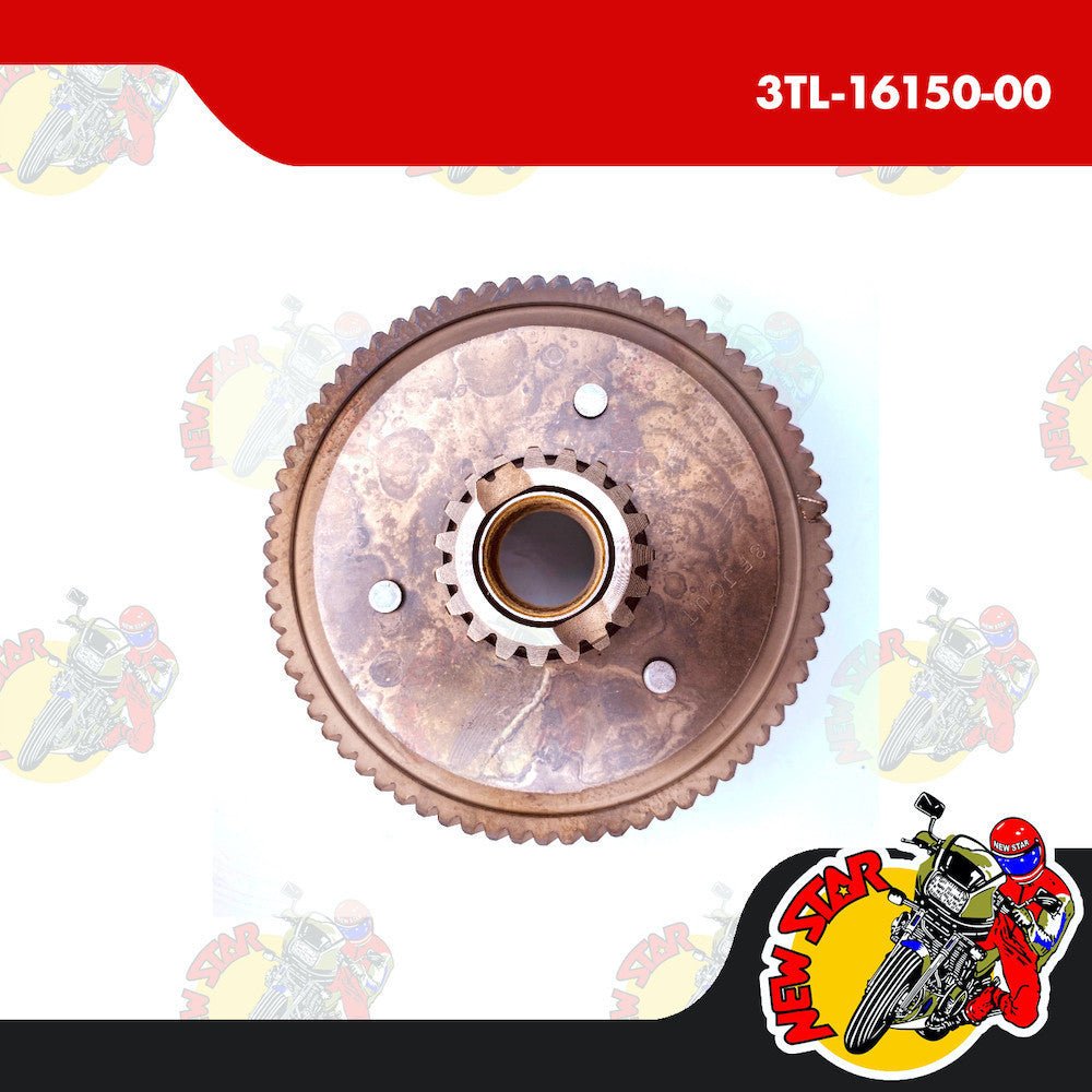 3TL-16150-00 | Clutch Housing Assy | Genuine Yamaha parts | DT 125