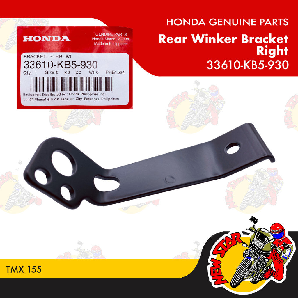 TMX 155 Rear Winker Bracket Set | Genuine Honda parts