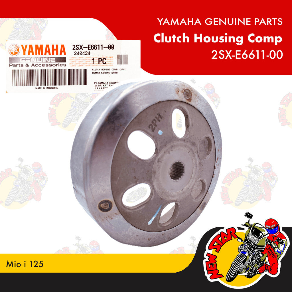 2SX-E6611-00 | Clutch Housing Comp | Genuine Yamaha parts | Mio i 125