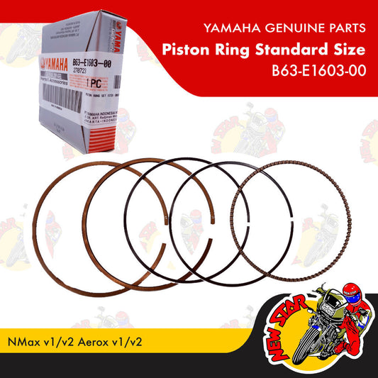 B63-E1603-00 | Piston Ring Standard Size | Genuine Yamaha parts | NMax v1/v2 Aerox v1/v2