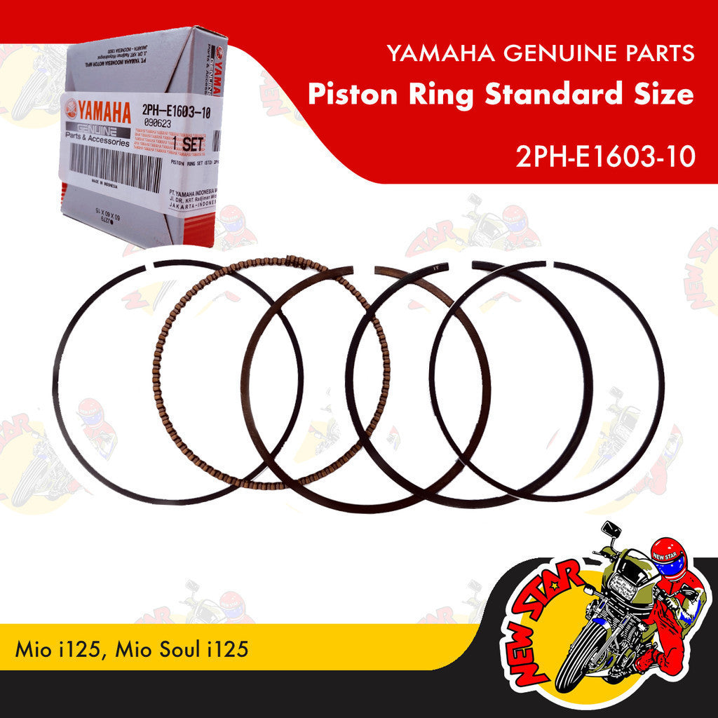 2PH-E1603-10 | Piston Ring Standard Size | Genuine Yamaha parts | Mio i 125 Mio Soul i 125