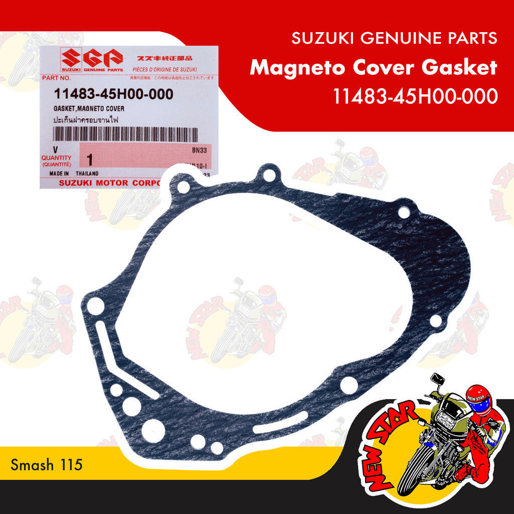 11483-45H00-000 | Magneto Cover Gasket | Genuine Suzuki parts | Smash 115