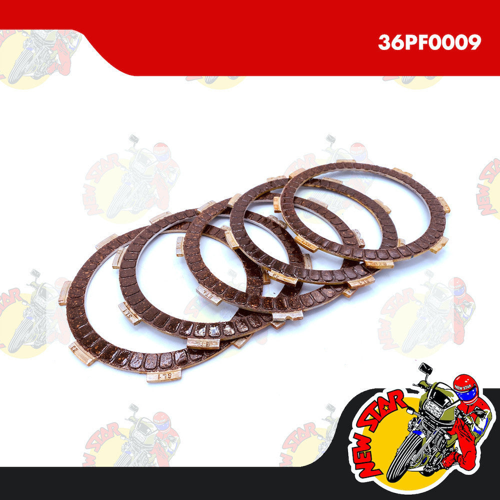 36PF0009 | Clutch Lining Set | Genuine Bajaj parts | CT 125/150