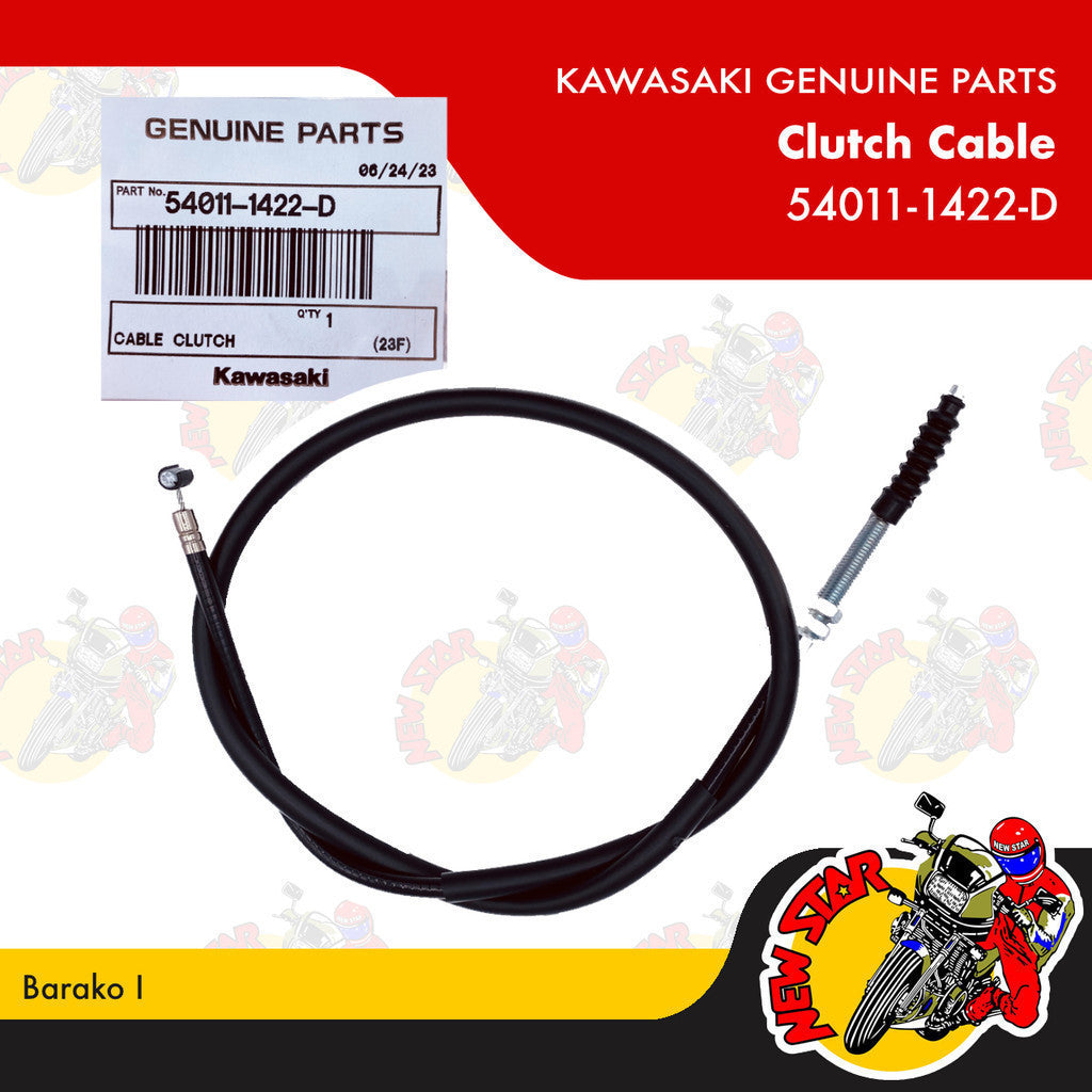 54011-1422-D | Clutch Cable | Genuine Kawasaki parts | Barako I