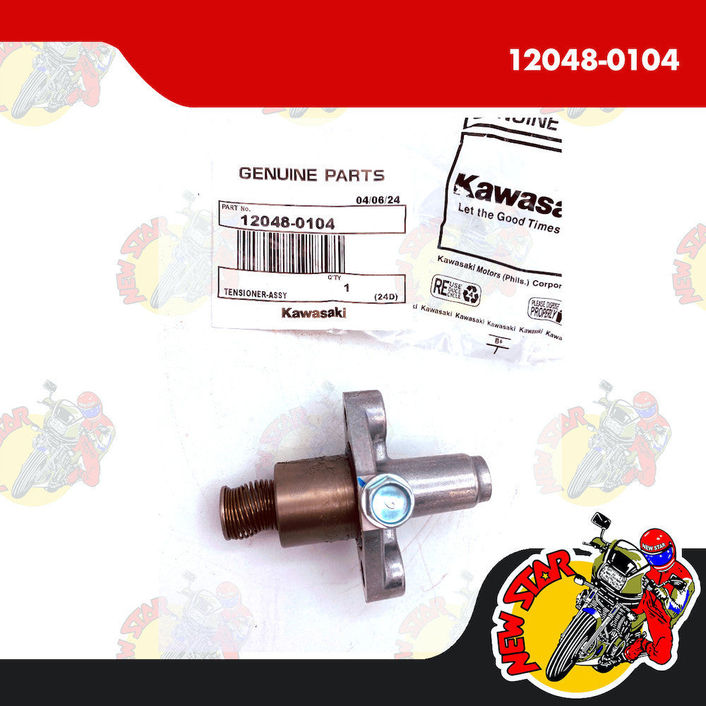 12048-0104 | Tensioner Assy | Genuine Kawasaki parts | Barako I /II (only up to 2018)