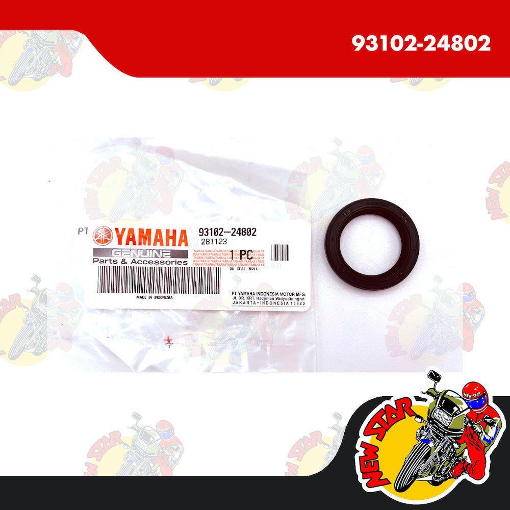 93102-24802 | Crankshaft Oil Seal Left | Genuine Yamaha parts | NMax v2 Aerox v1/v2