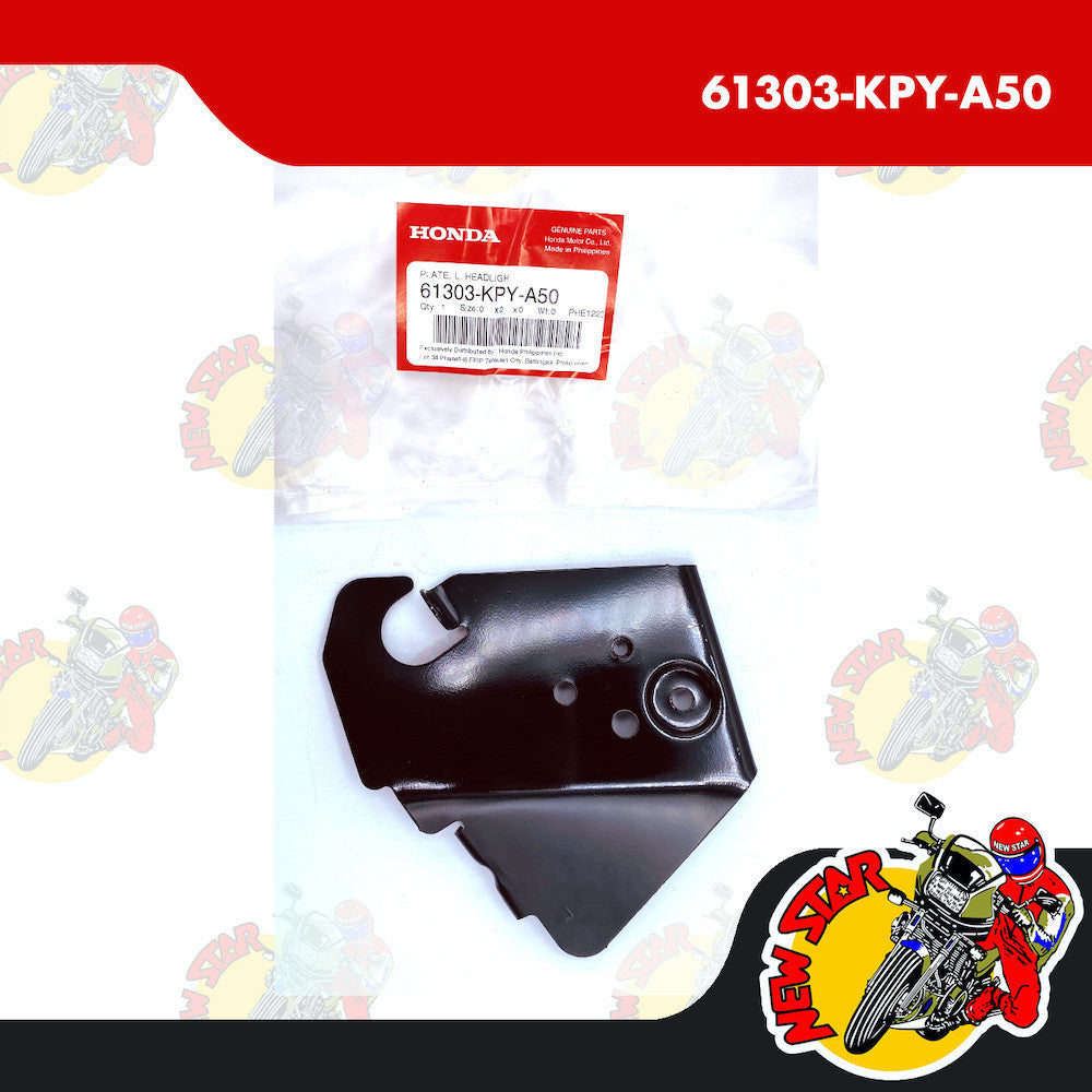 XRM 125 Fi/125 Trinity Headlight Plate | Genuine Honda parts