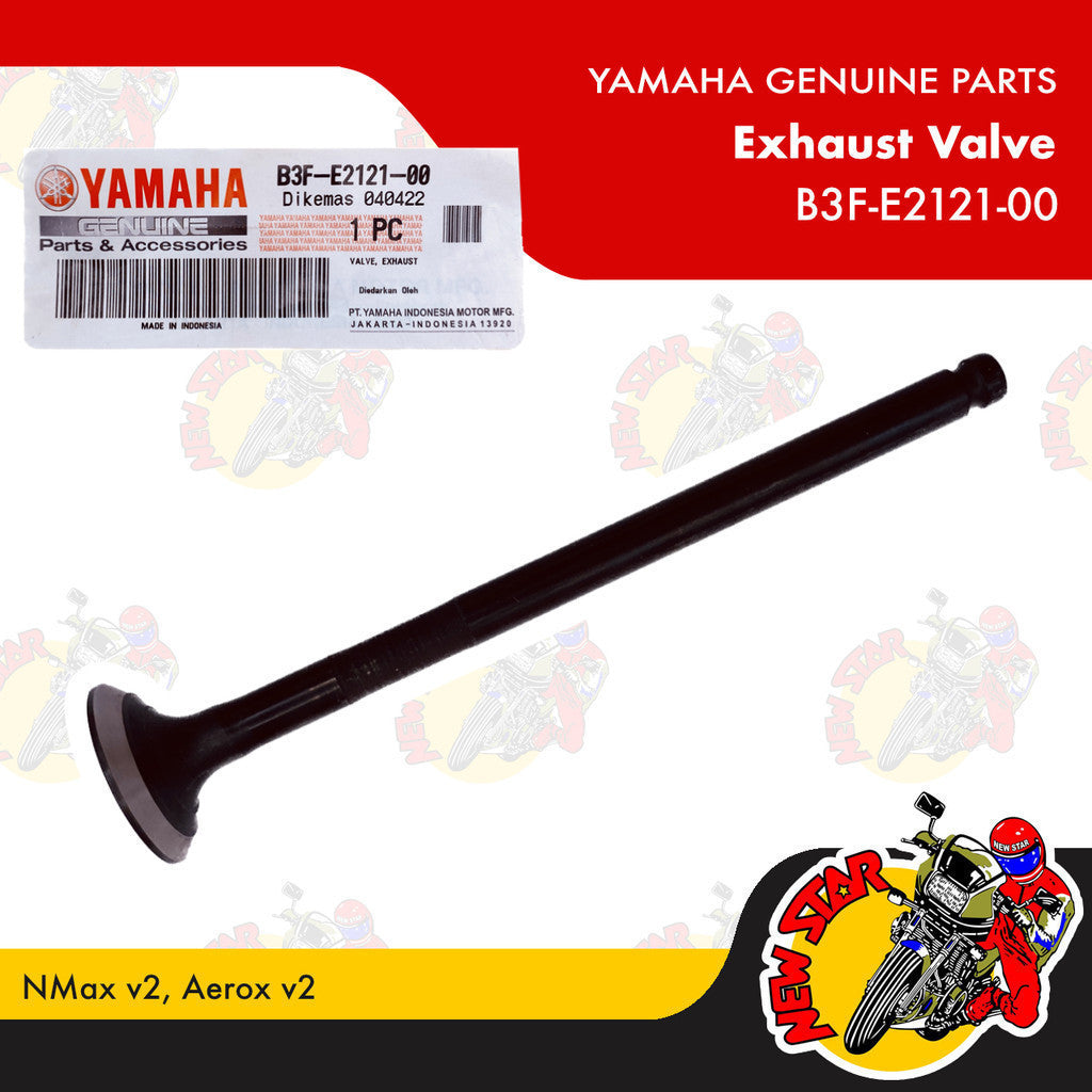 B3F-E2121-00 | Exhaust Valve | Genuine Yamaha parts | NMax v2 Aerox v2