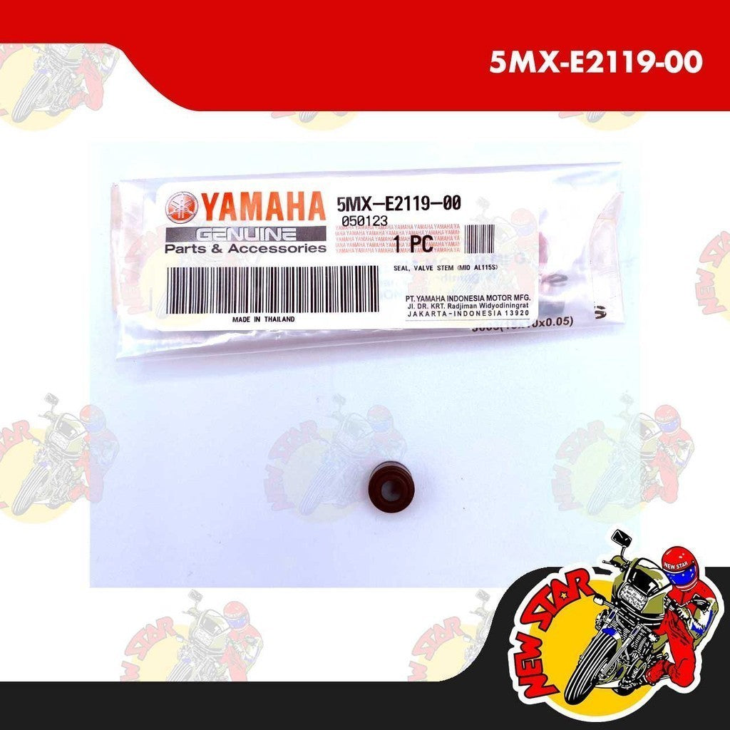 5MX-E2119-00 | Valve Stem Seal | Genuine Yamaha parts | Mio Sporty