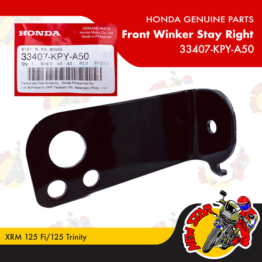 XRM 125 Fi/125 Trinity Front Winker Stay | Genuine Honda parts
