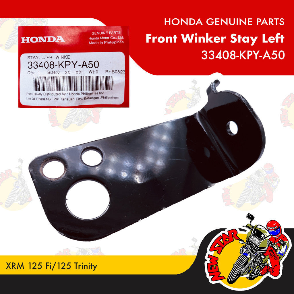 XRM 125 Fi/125 Trinity Front Winker Stay | Genuine Honda parts