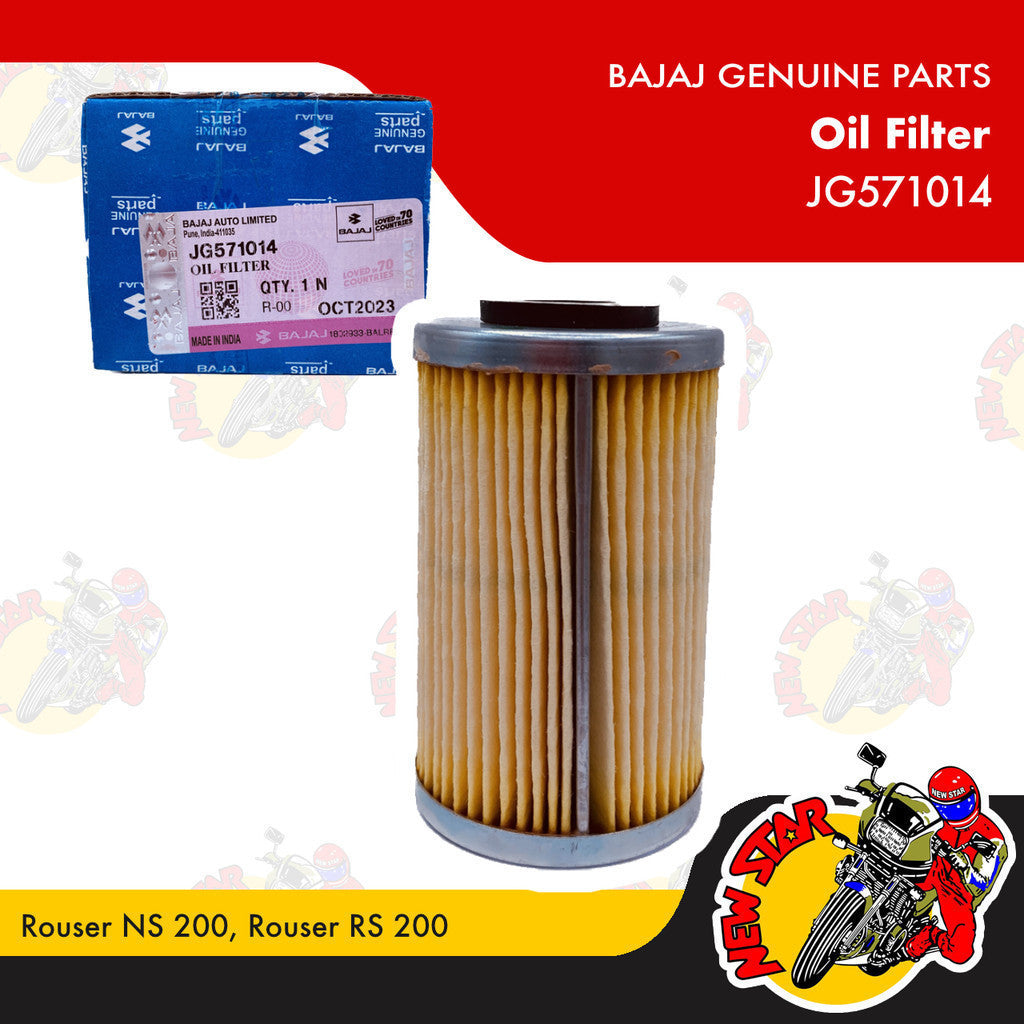 JG571014 | Oil Filter | Genuine Bajaj parts | Rouser NS 200 Rouser RS 200