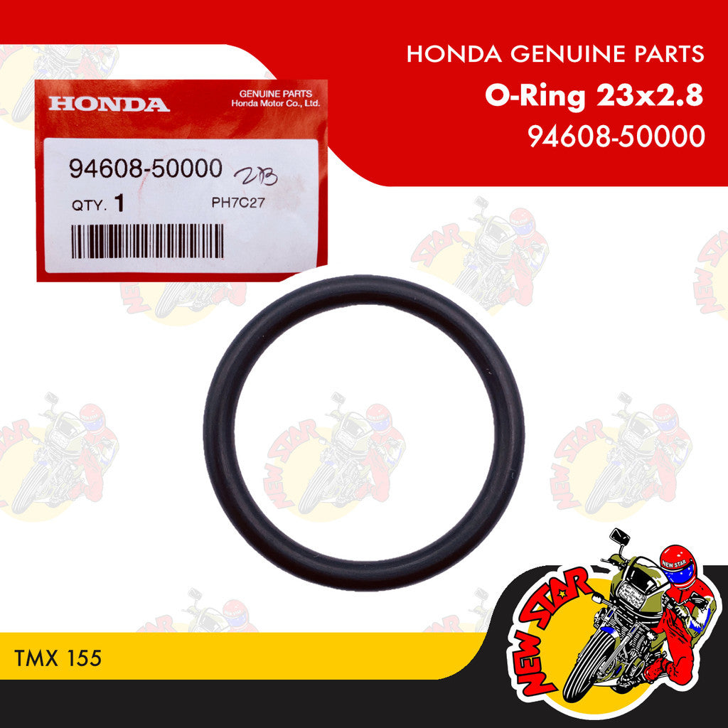 94608-50000 | Fork Top Bolt O-Ring 23x2.8 | Genuine Honda parts | TMX 155