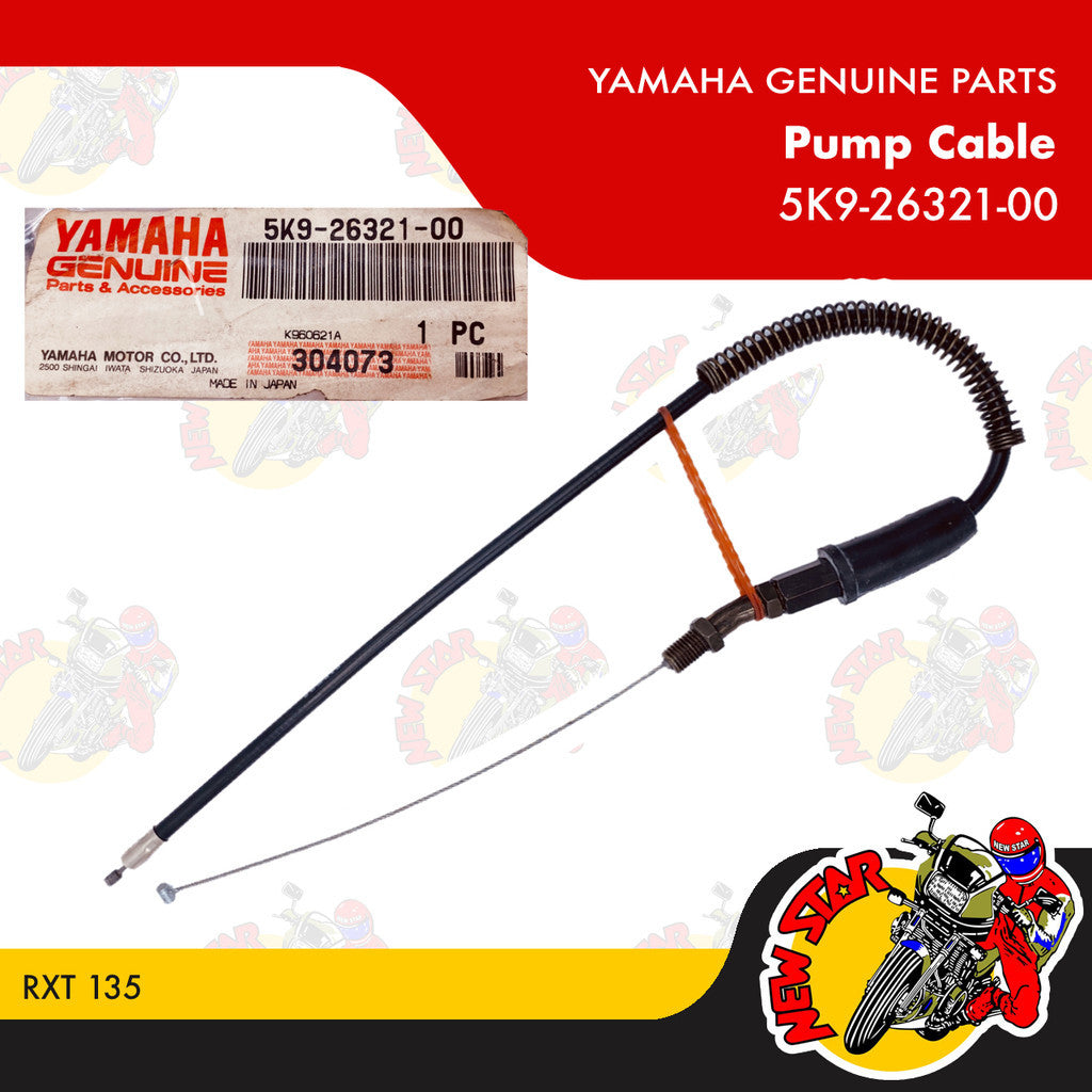5K9-26321-00 | Pump Cable | Genuine Yamaha parts | RXT 135