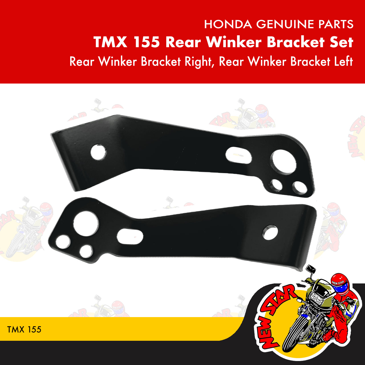 TMX 155 Rear Winker Bracket Set | Genuine Honda parts