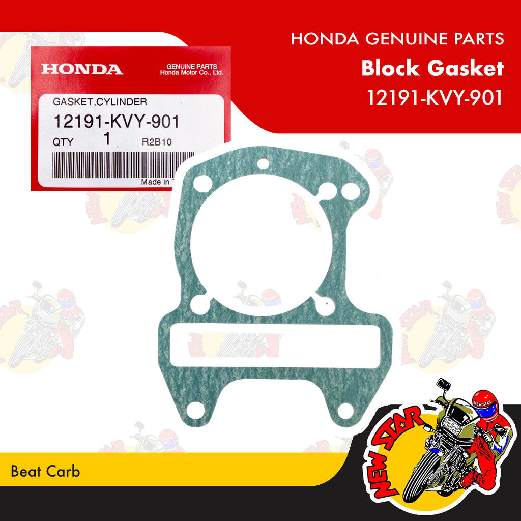 12191-KVY-901 | Cylinder Block Gasket | Genuine Honda parts | Beat Carb