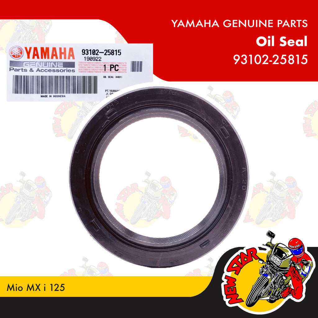 93102-25815 | Oil Seal | Genuine Yamaha parts | Mio MX i 125