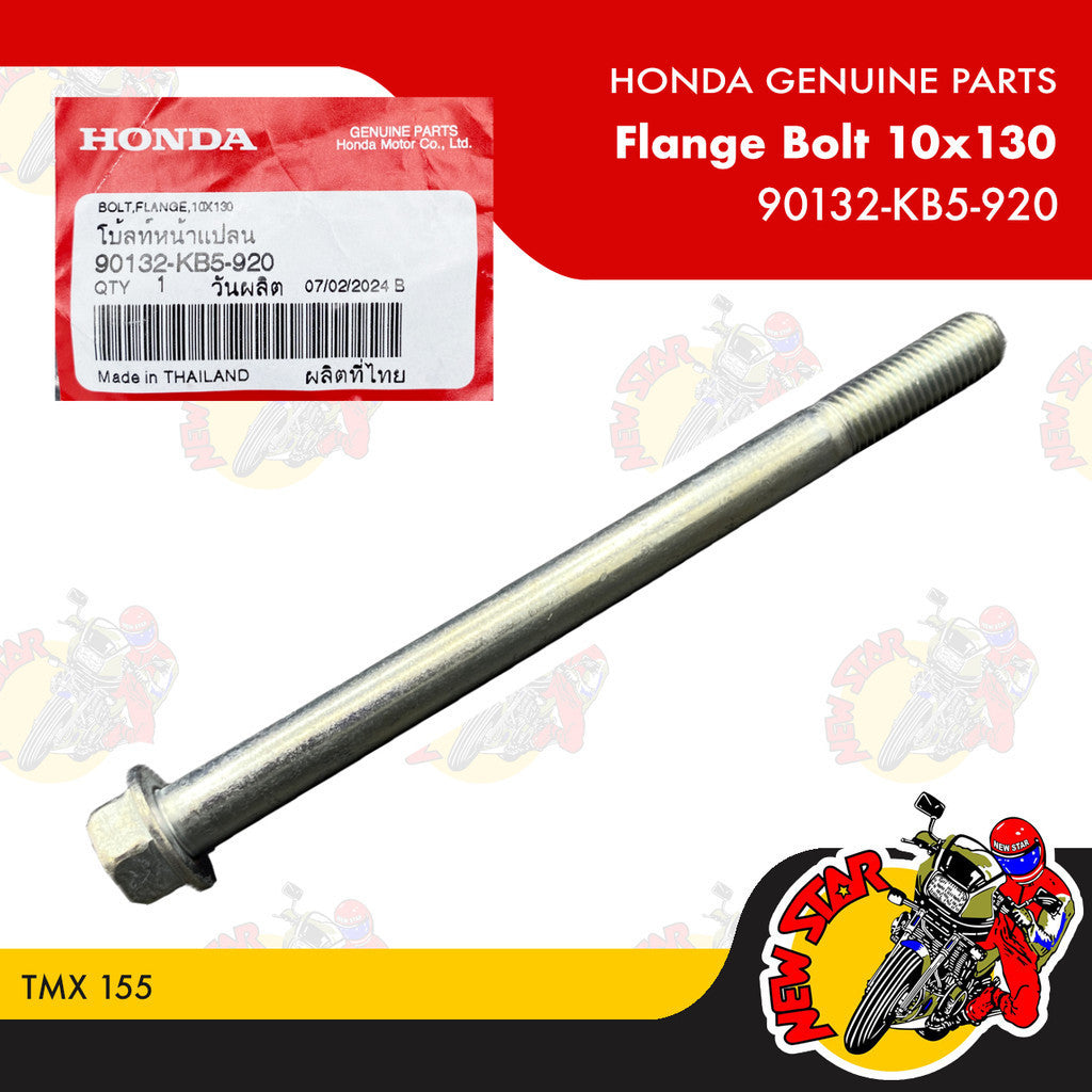 90132-KB5-920 | Flange Bolt 10x130 | Genuine Honda parts | TMX 155