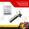 95701-06022-00 | Flange Bolt 6x22 | Genuine Honda parts | TMX 155