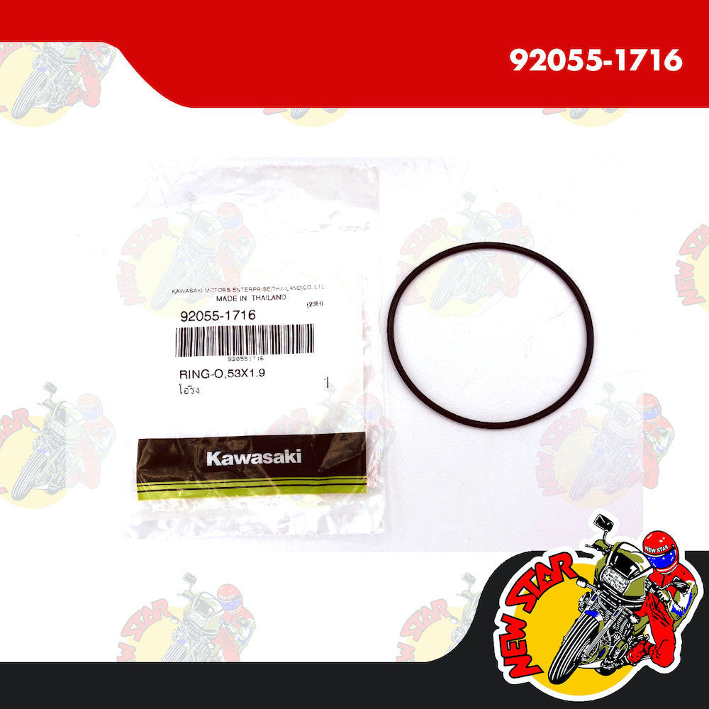 92055-1716 | Oil Filter O-Ring | Genuine Kawasaki parts | Barako I Barako II Barako III