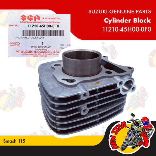 11210-45H00-0F0 | Cylinder Block | Genuine Suzuki parts | Smash 115