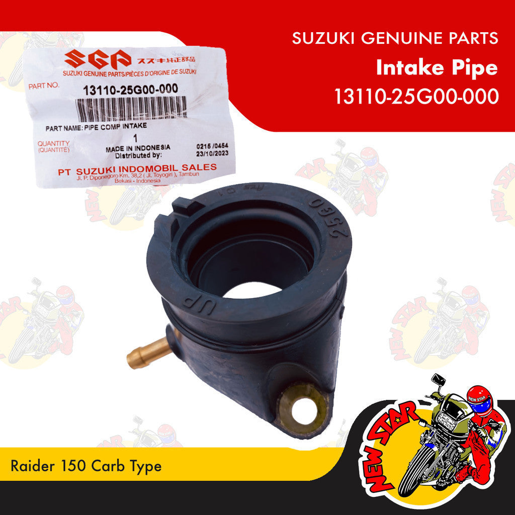 13110-25G00-000 | Intake Pipe | Genuine Suzuki parts | Raider 150 Carb