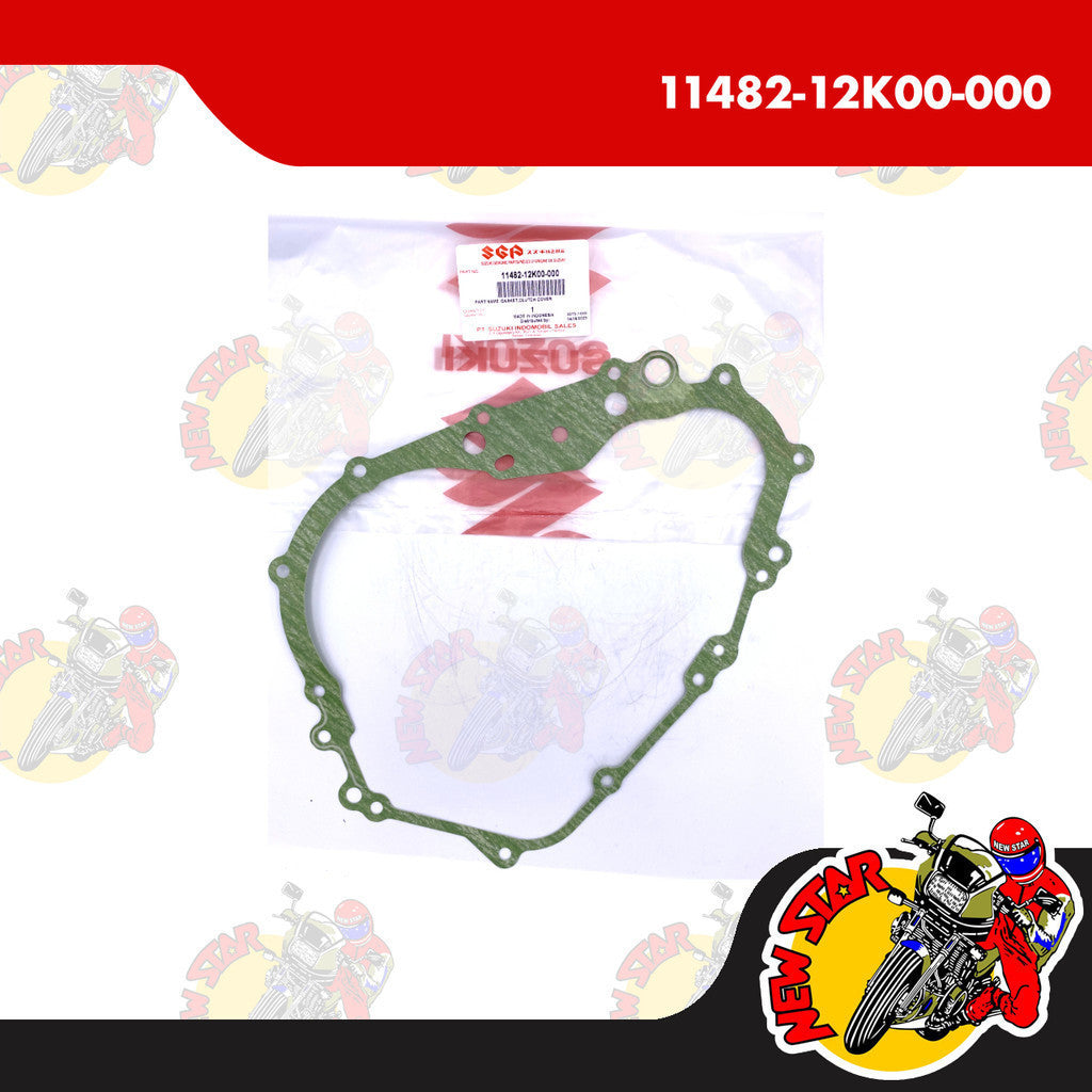 11482-12K00-000 | Clutch Cover Gasket | Genuine Suzuki parts | Raider 150 Fi