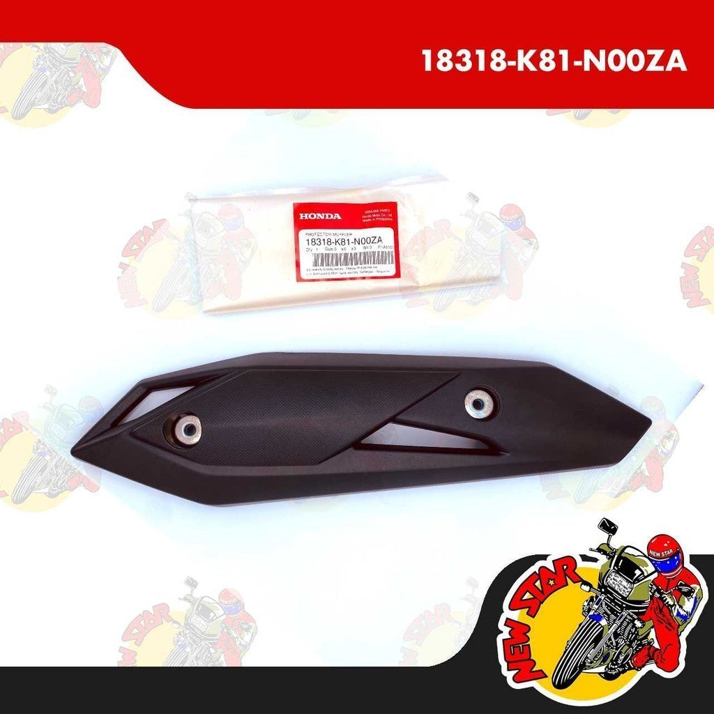 18318-K81-N00ZA | Muffler Protector | Genuine Honda parts | Beat Fi v2