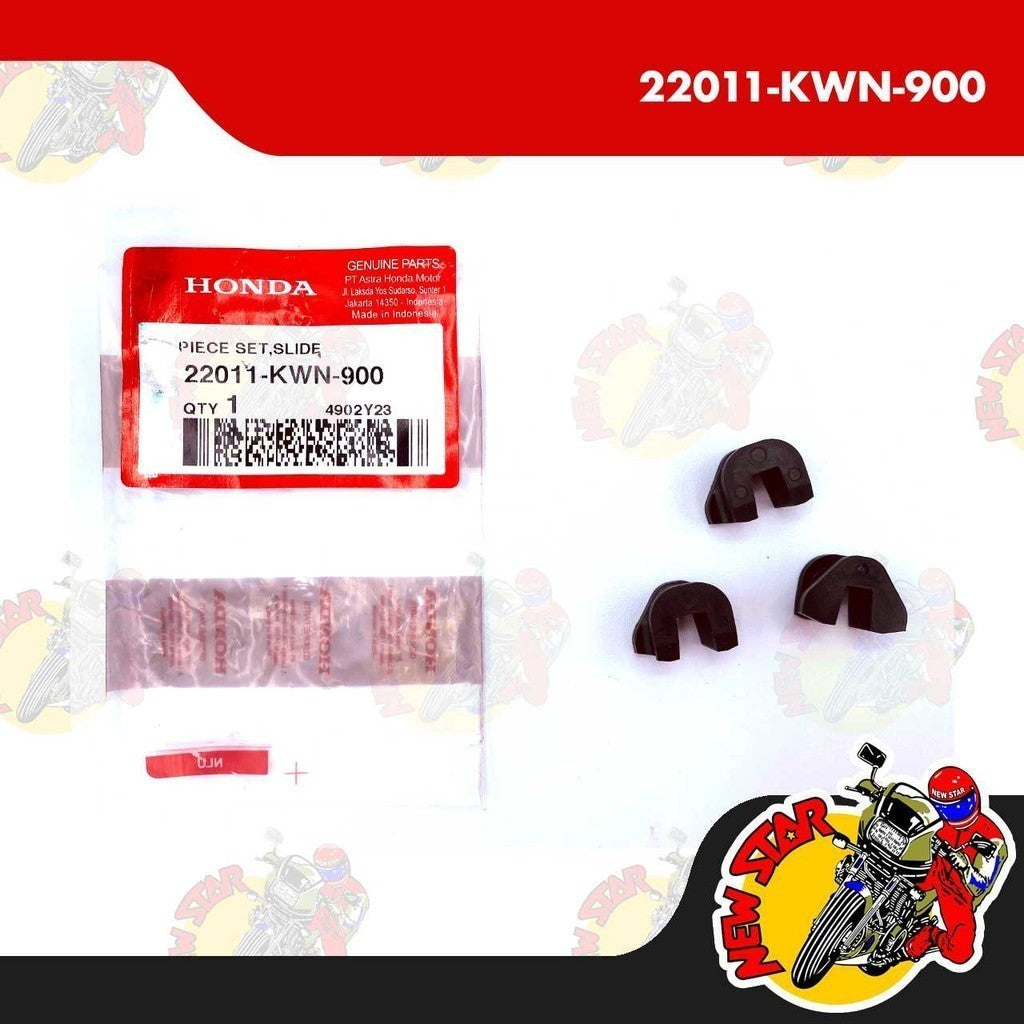 22011-KWN-900 | Slide Piece Set | Genuine Honda parts | Click 125i/150i PCX 150 ADV 150