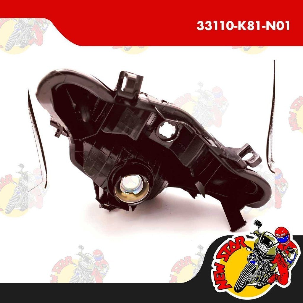 33110-K81-N01 | Headlight Unit | Genuine Honda parts | Beat Fi v2