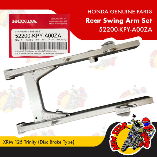 52200-KPY-A00ZA | Rear Swing Arm Set | Genuine Honda parts | XRM125 Trinity Carb (Disc Brake Type)