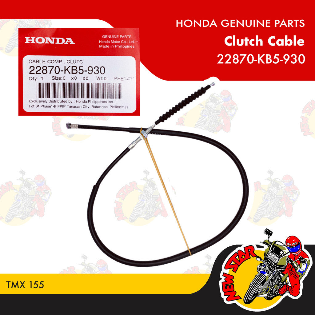 22870-KB5-930 | Clutch Cable | Genuine Honda parts | TMX 155