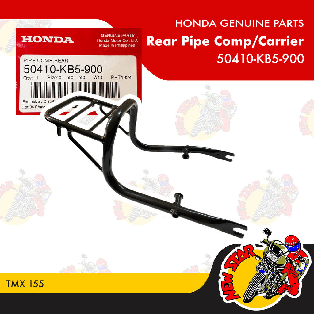 50410-KB5-900 | Rear Pipe Comp / Rear Carrier | Genuine Honda parts | TMX 155