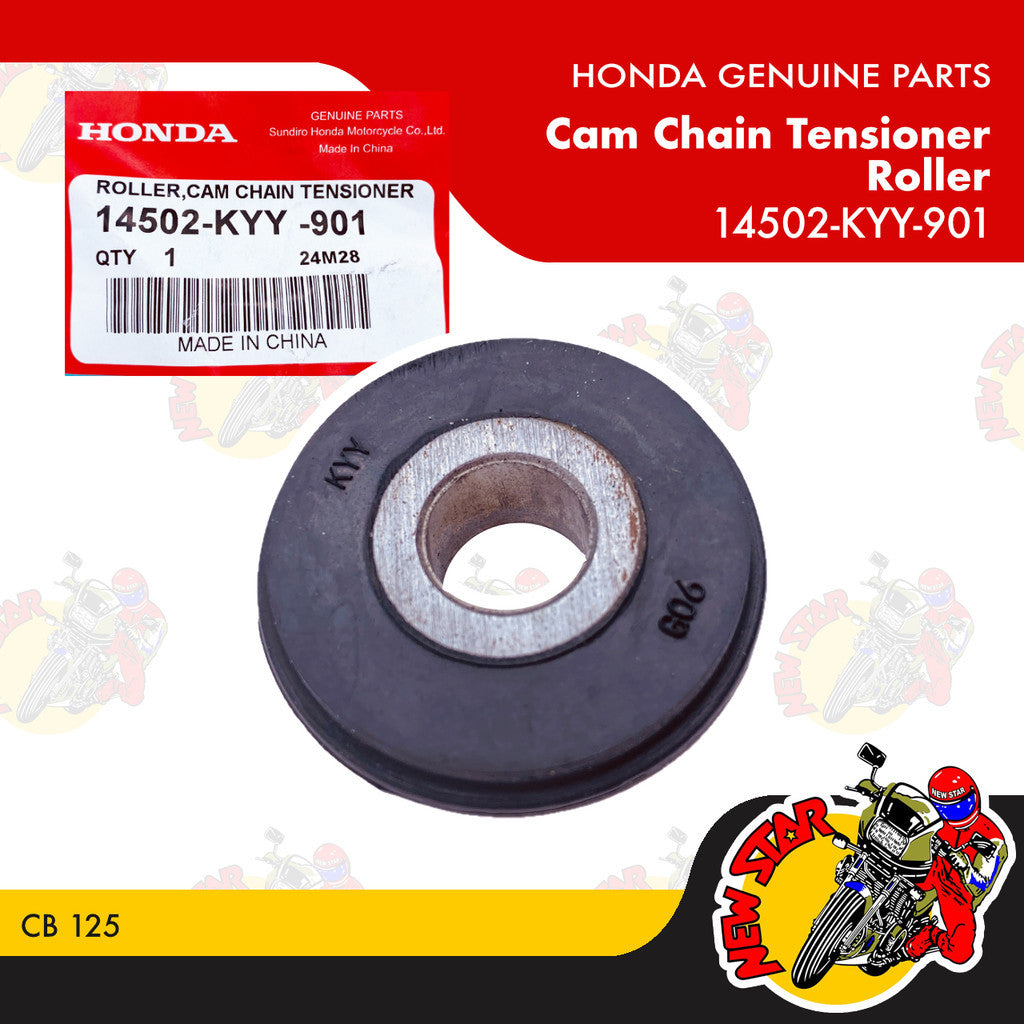 14502-KYY-901 | Cam Chain Tensioner Roller | Genuine Honda parts | CB 125