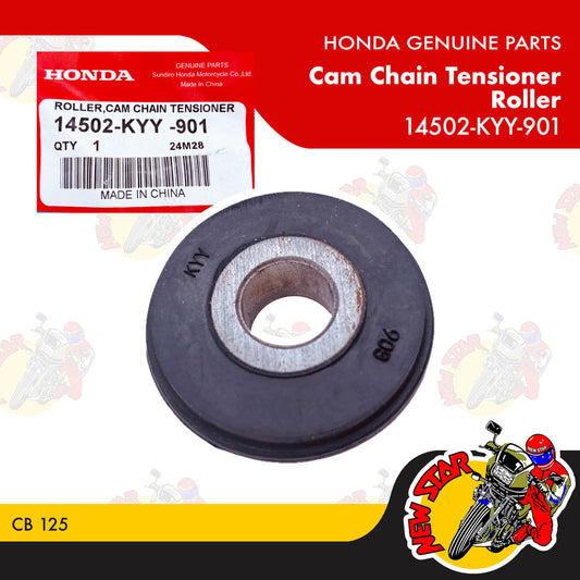 14502-KYY-901 | Cam Chain Tensioner Roller | Genuine Honda parts | CB 125