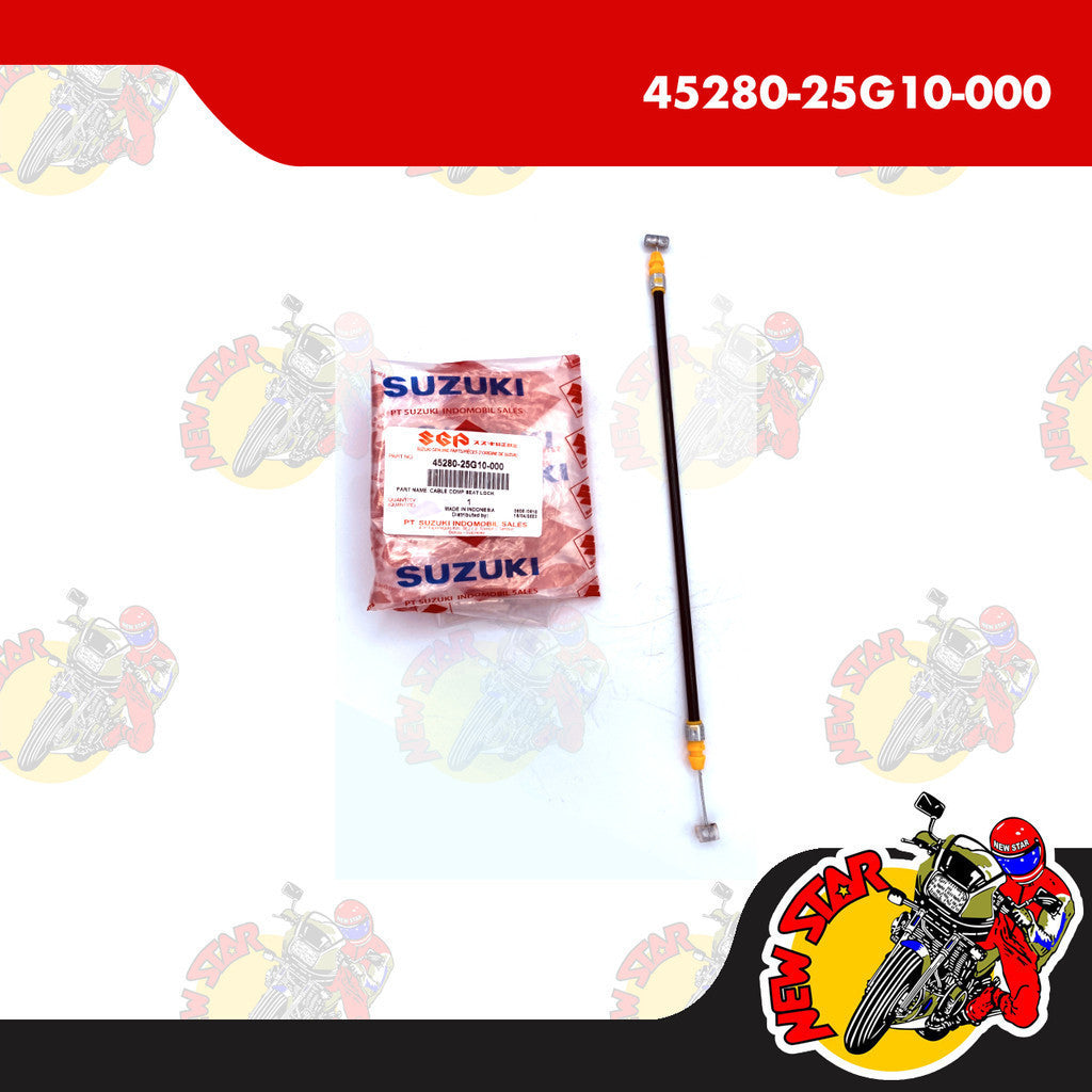 45280-25G10-000 | Seat Lock Cable | Genuine Suzuki parts | Raider 150 Carb