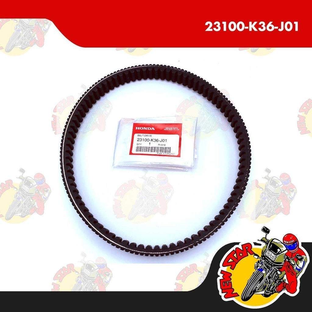 23100-K36-J01 | V-Belt / Drive Belt / Fan Belt | Genuine Honda parts | Click 150i