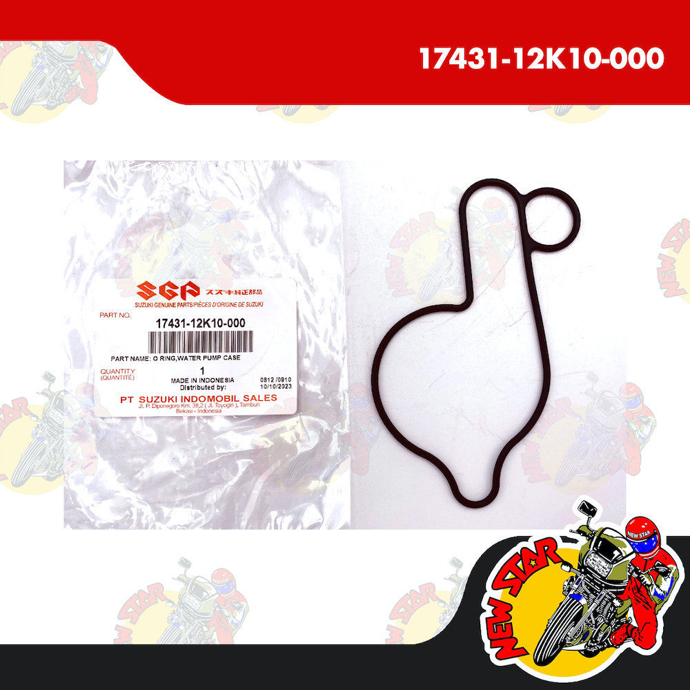 17431-12K10-000 | Water Pump Case O-Ring | Genuine Suzuki parts | Raider 150 Fi