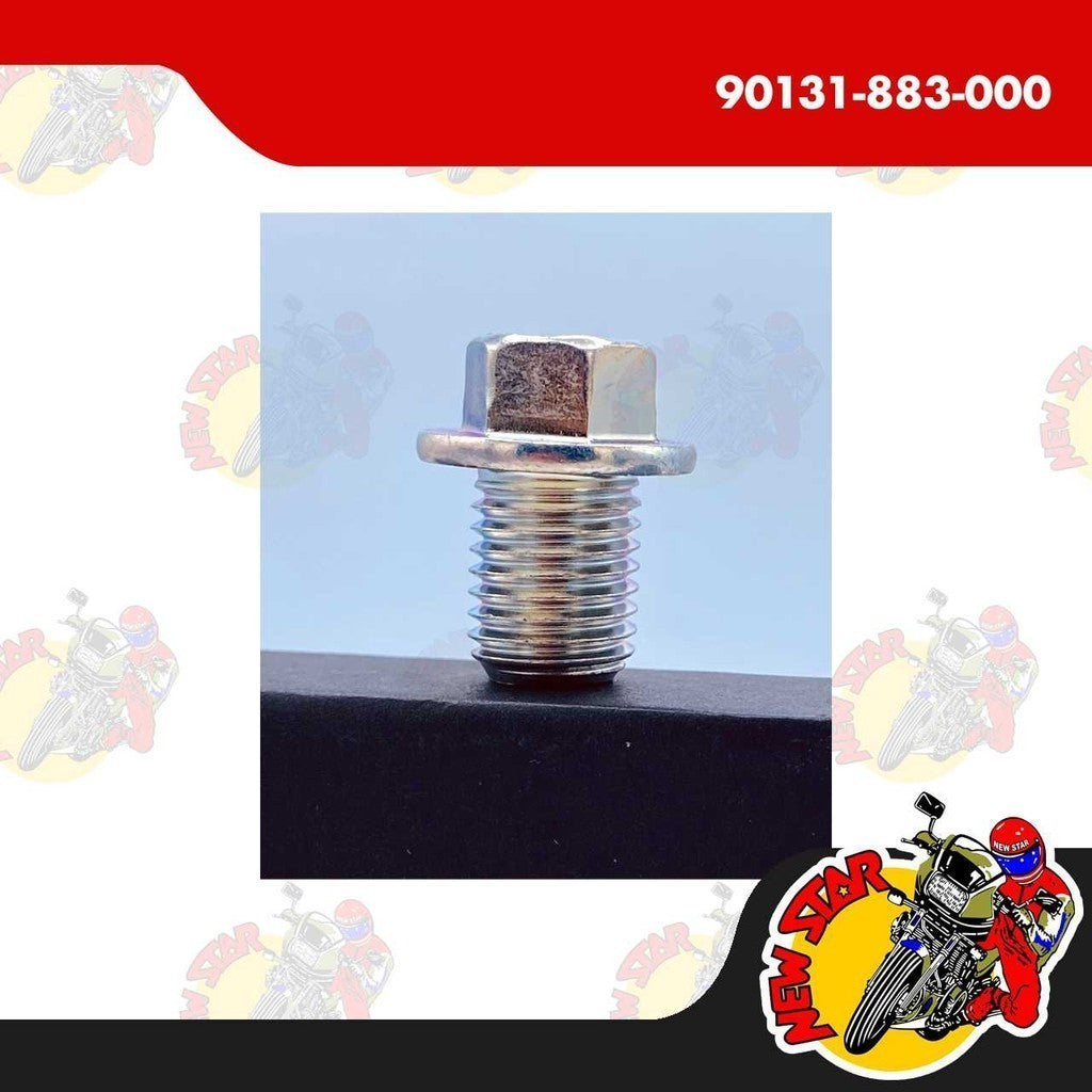 90131-883-000 | Drain Plug Bolt 12X15 | Genuine Honda parts | Click 125i/150i Beat Fi PCX 150/160