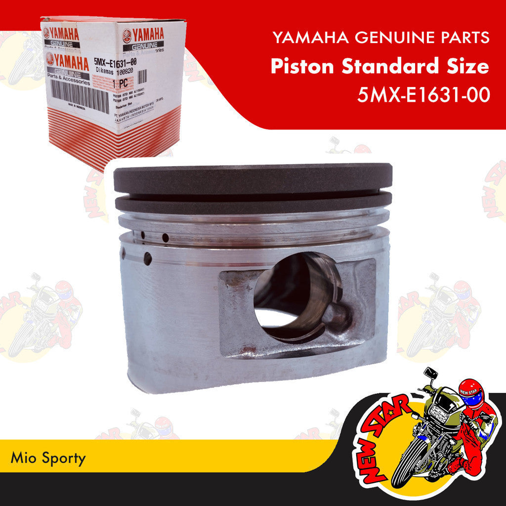 5MX-E1631-00 | Piston Standard Size | Genuine Yamaha parts | Mio Sporty