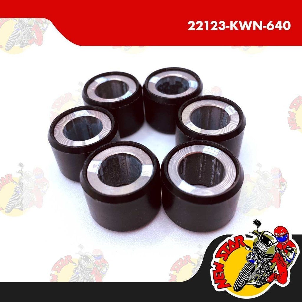 22123-KWN-640 | Weight Roller Set | Genuine Honda parts | Click 125i