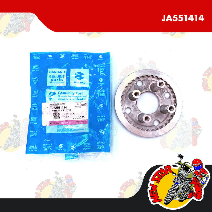 JA551414 | Clutch Wheel | Genuine Bajaj parts | CT 125/150