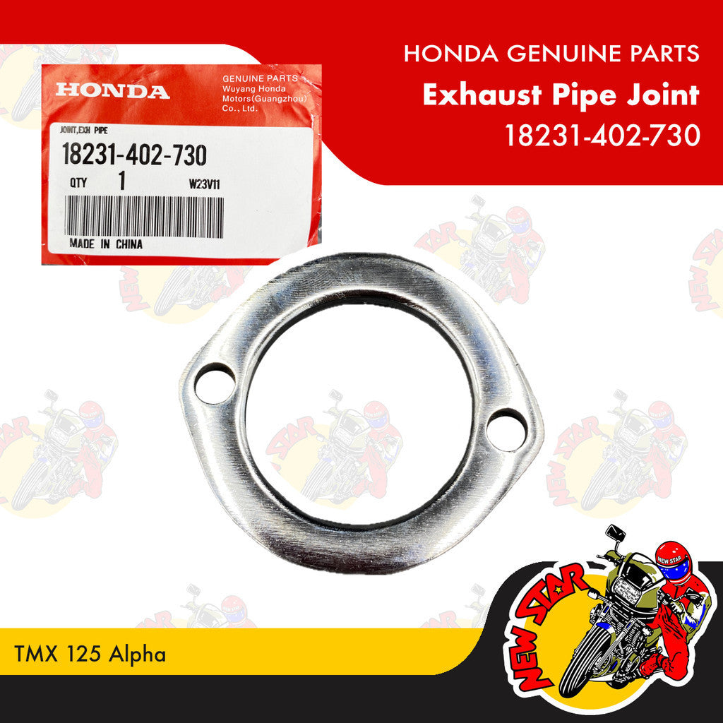 18231-402-730 | Exhaust Pipe Joint | Genuine Honda parts | TMX 125 Alpha