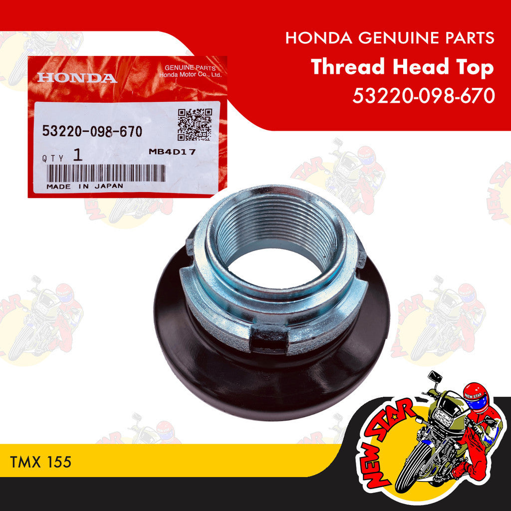 53220-098-670 | Thread Head Top | Genuine Honda parts | TMX 155