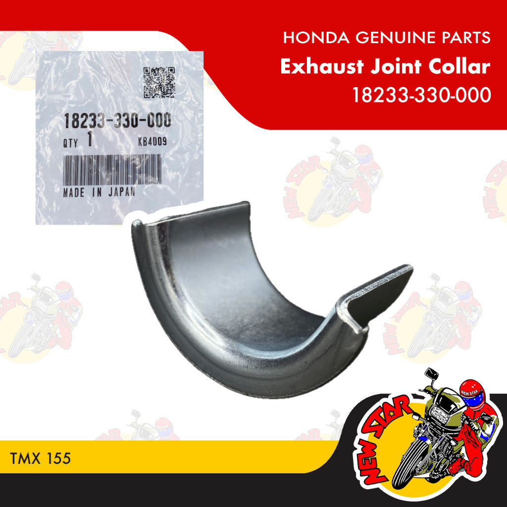 18233-330-000 | Exhaust Joint Collar | Genuine Honda parts | TMX 155