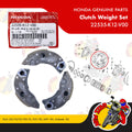 22535-K12-V00 | Clutch Weight Set | Genuine Honda parts | Click 125i v2/v3/150i v2 PCX 150 ADV 150