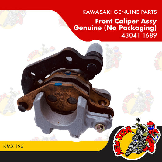 43041-1689 | Front Caliper Assy Genuine (No Packaging) | Genuine Kawasaki parts | KMX 125