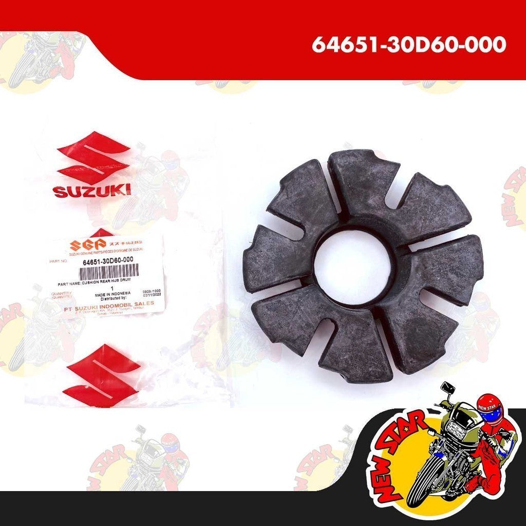 64651-30D60-000 | Rear Hub Damper | Genuine Suzuki parts | Raider 150 Raider J Shogun Smash 110